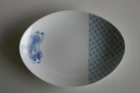 イングレーズ三日月皿「のび〜」